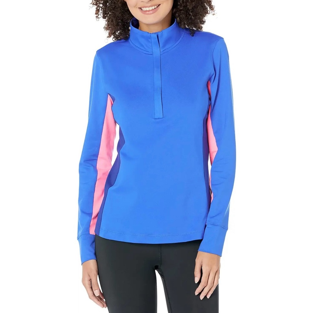 Under Armour Women’s Storm Midlayer 1/2 Zip Blue Top Size L NWT